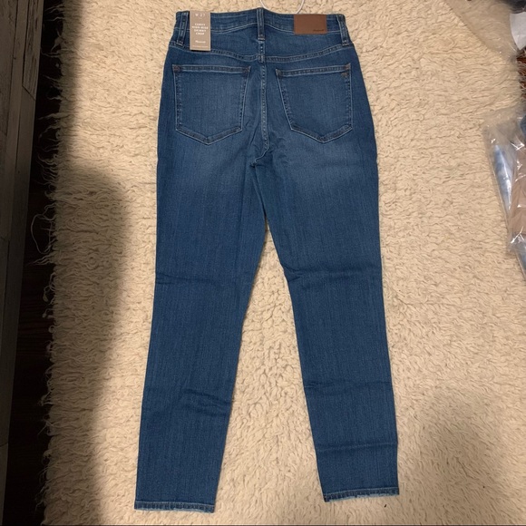 Madewell curvy high waist skinny crop denim jeans NEW - Picture 5 of 6
